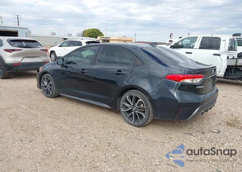 2021 Toyota Corolla Se из США, поврежденный, VIN JTDS4MCE1MJ064897